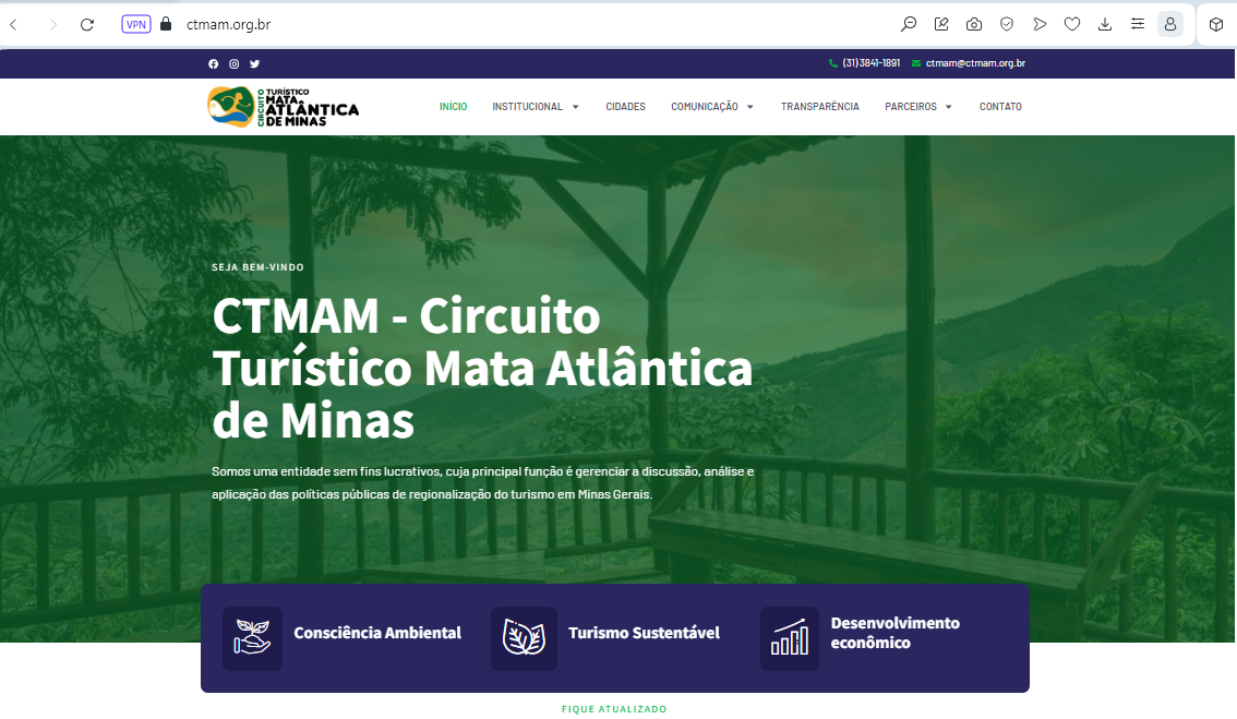 Novo site e aplicativo do CTMAM facilitam experiência turística
