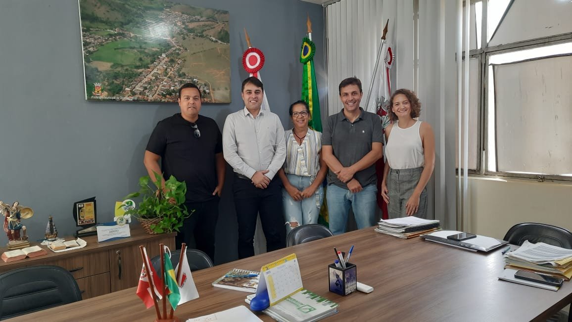 Prefeito de Dionísio conhece detalhes da Rota Cicloturismo
