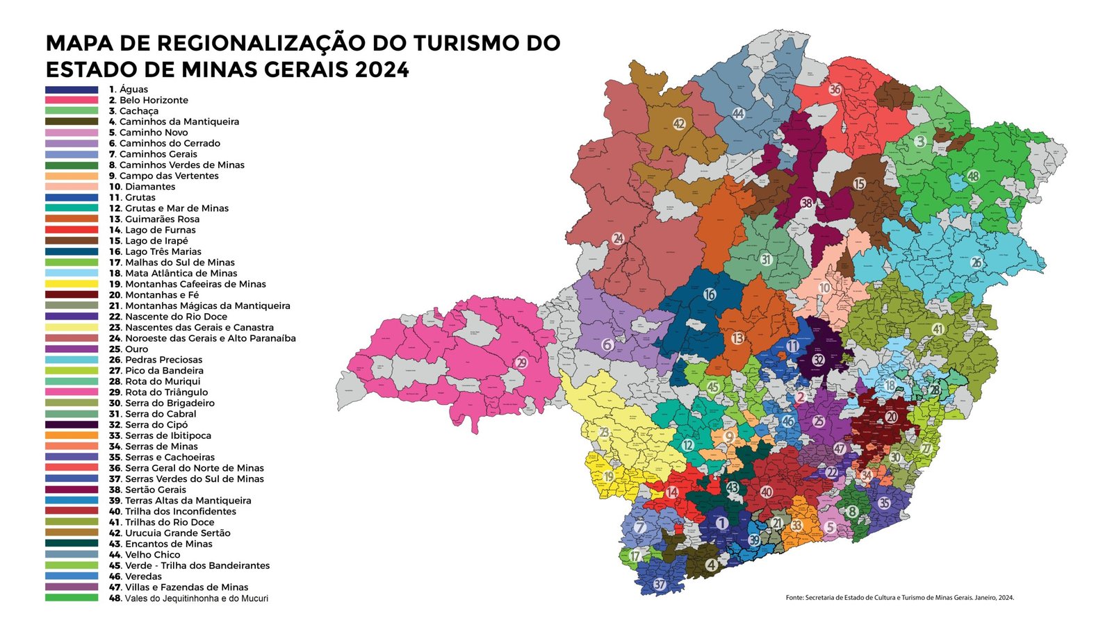 IGRs impulsionam Minas como líder no crescimento turístico do Brasil