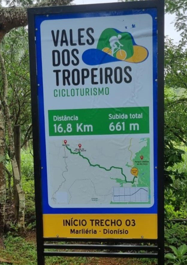 Circuito Vales dos Tropeiros ganha sinalização em Timóteo