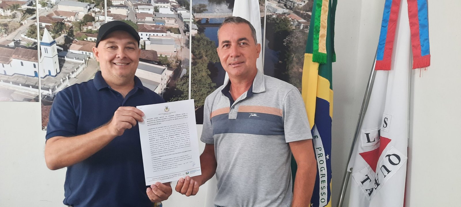 Antônio Dias e CTMAM renovação convênio de cooperação